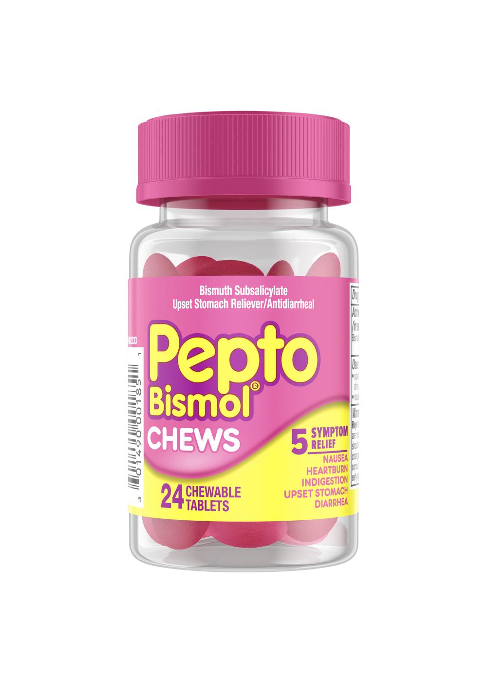 Pepto Bismol Multi-Symptom Chews; image 1 of 9