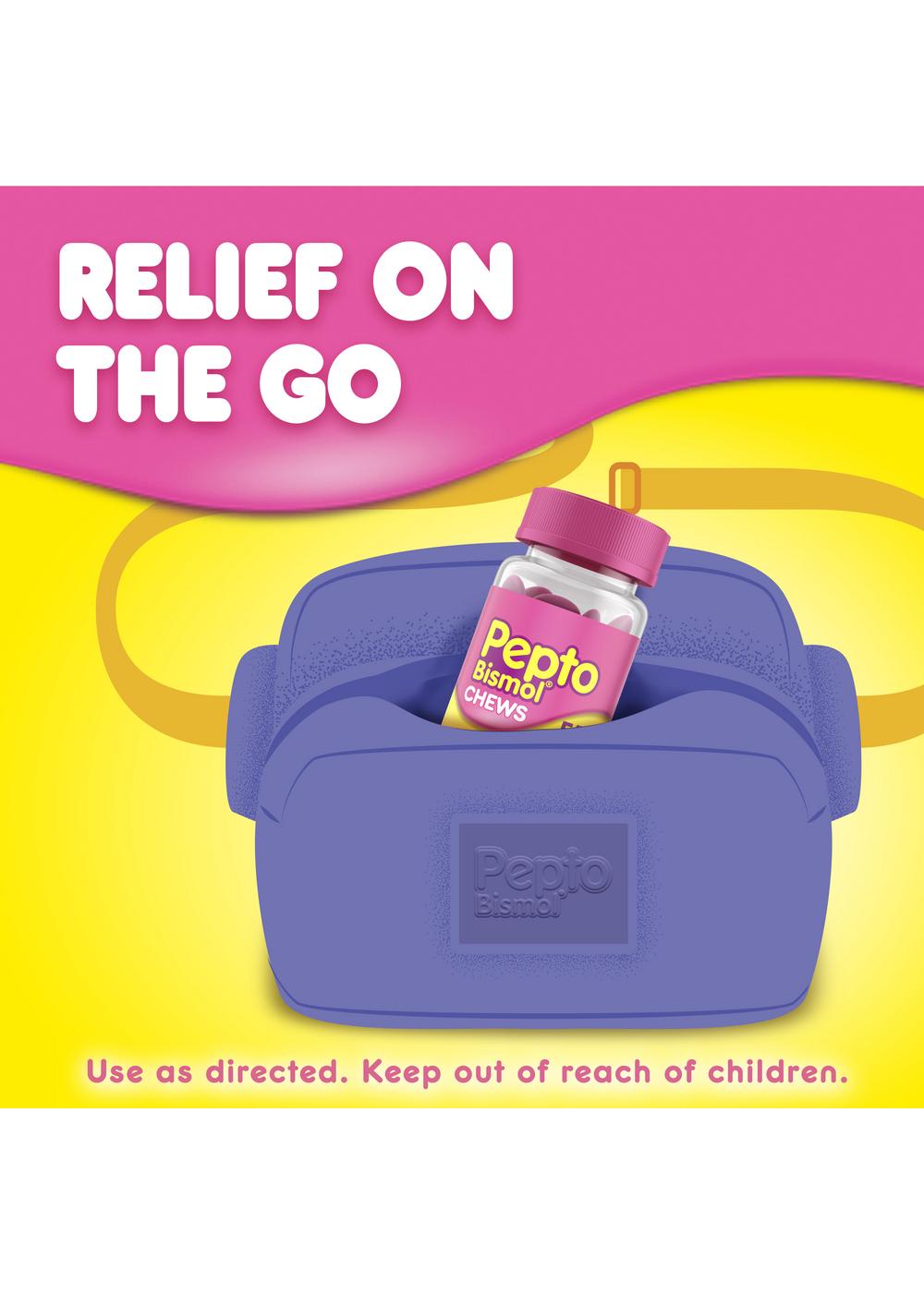 Pepto Bismol Multi-Symptom Chews; image 6 of 9