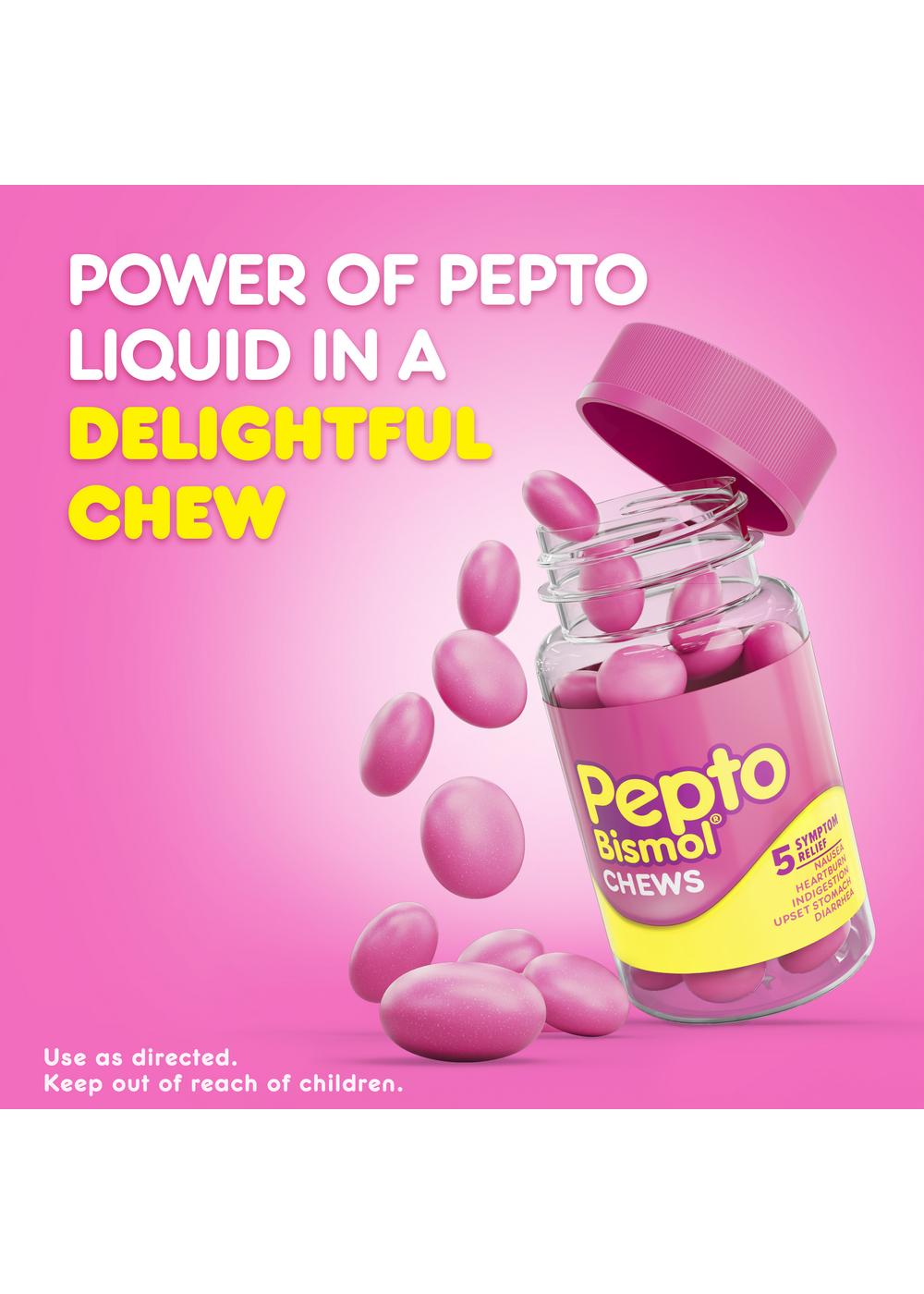 Pepto Bismol Multi-Symptom Chews; image 7 of 9