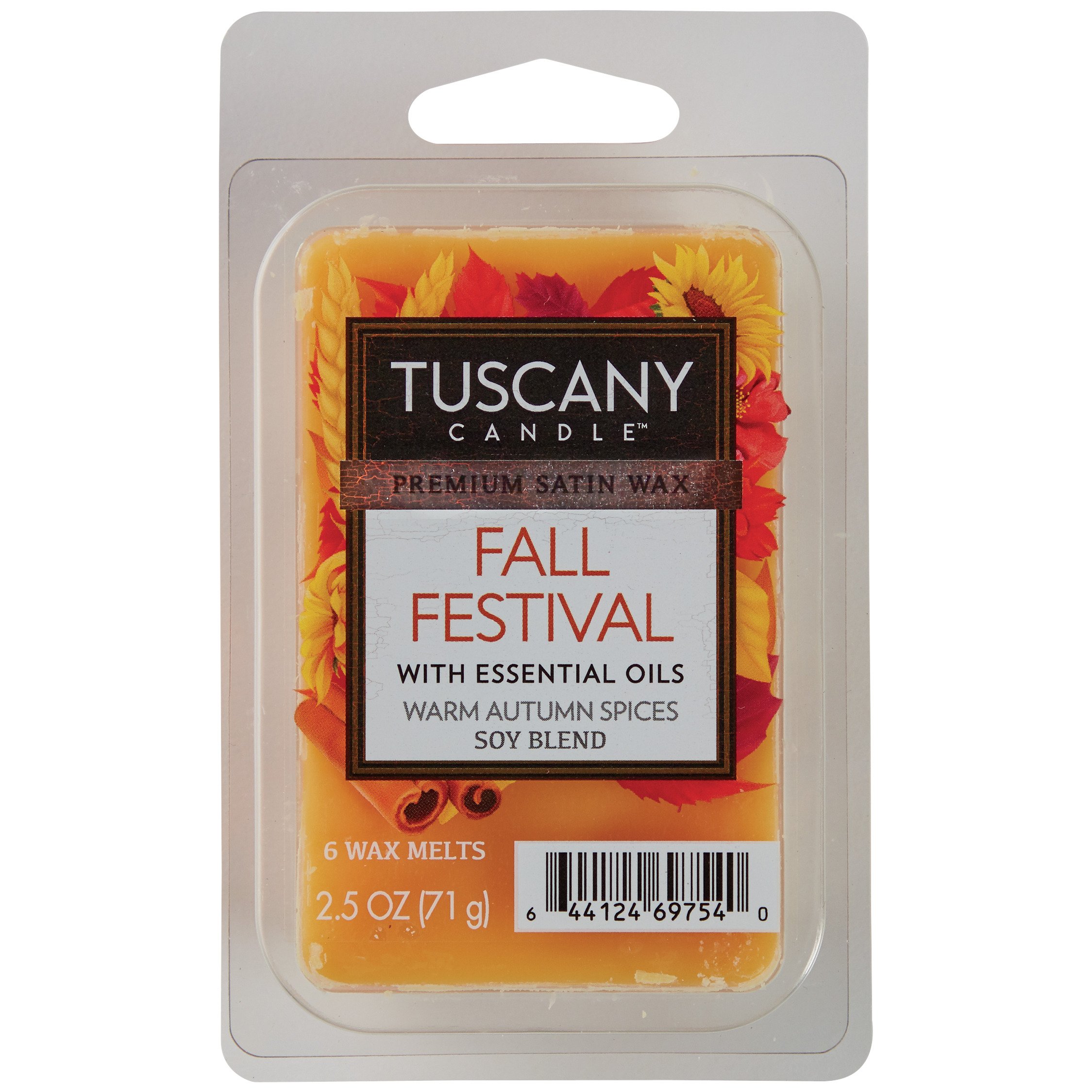 Tuscany Candle Fall Festival Scented Wax Cubes Shop Scented Oils