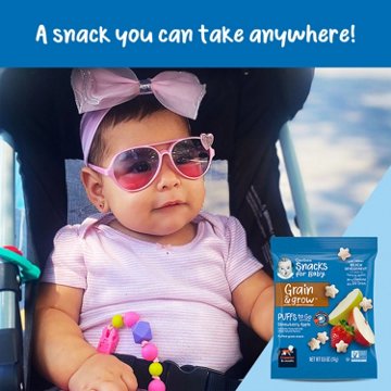 Gerber Puffs to Go - Strawberry Apple