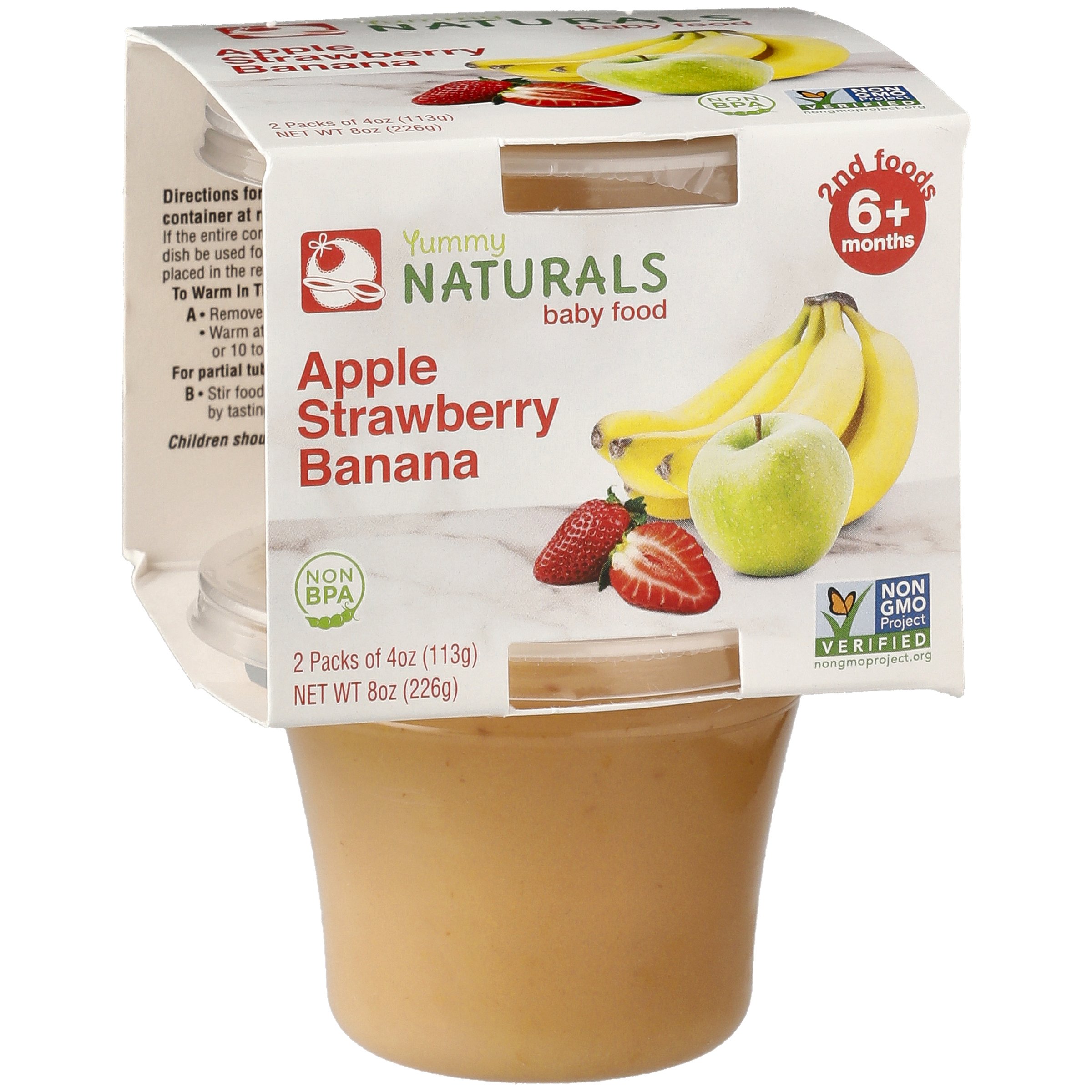apple strawberry banana baby food