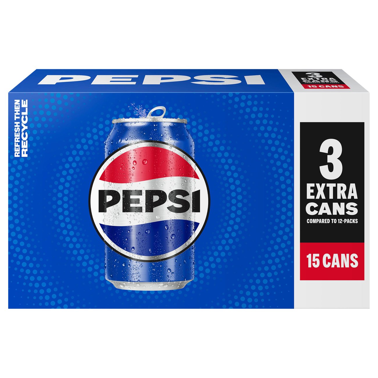Pepsi Cola 15 pk Cans - Shop Soda at H-E-B