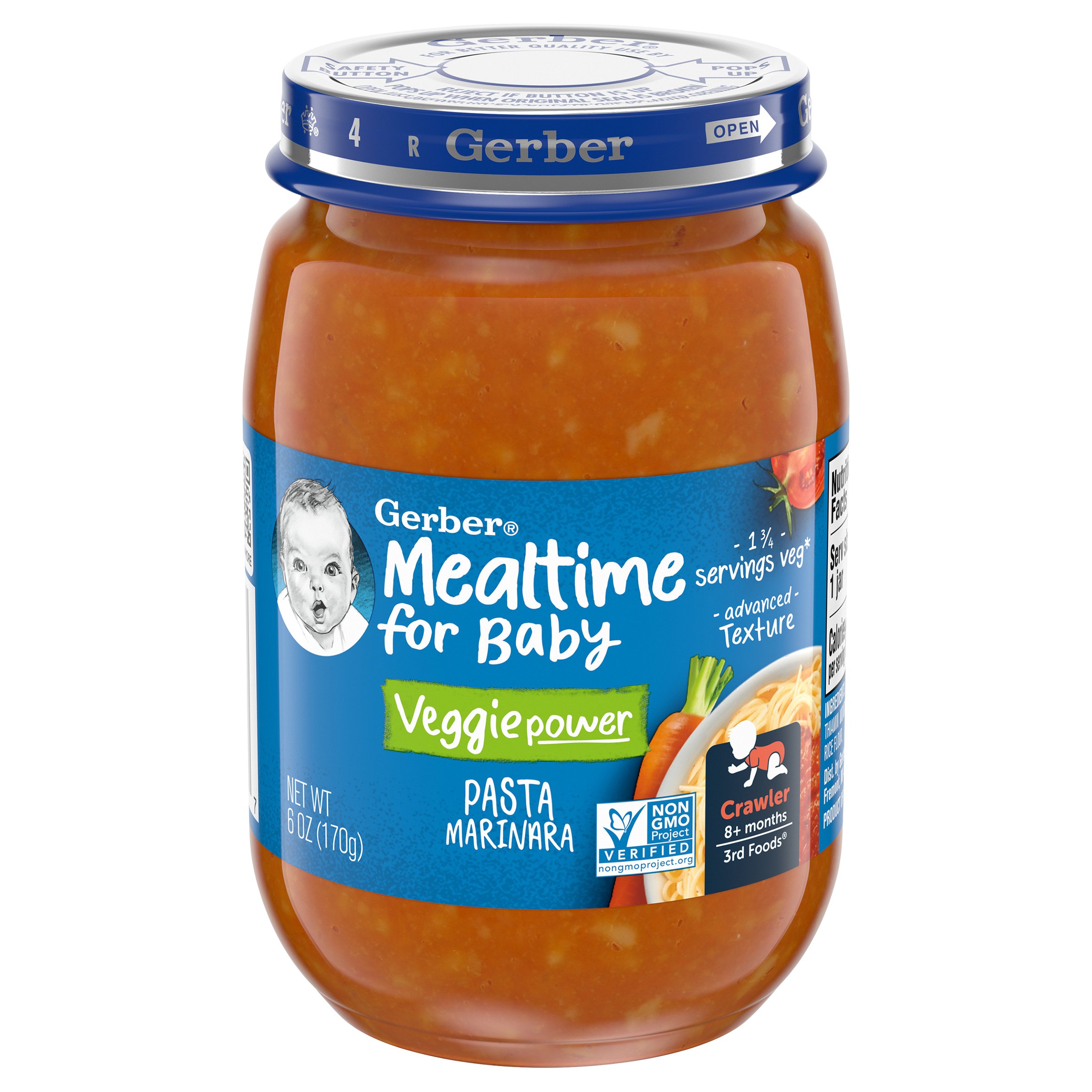 Gerber 3rd Foods Pasta Marinara - Shop Baby Food at H-E-B