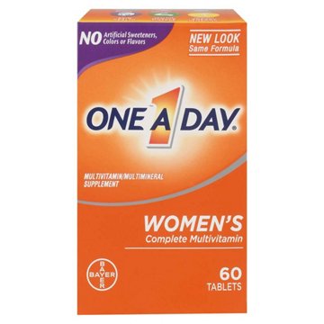 One A Day Women's Complete Multivitamin Tablets, 60 ct