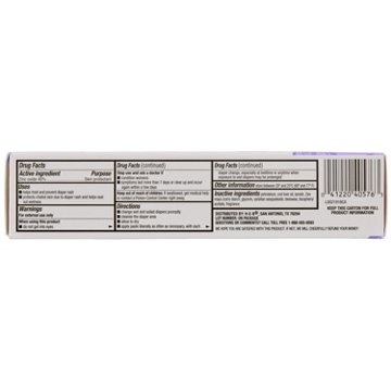 Hill Country Fare Diaper Rash Paste with 40% Zinc Oxide, 4 oz