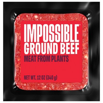 Impossible Ground Beef Meat from Plants, 12 oz