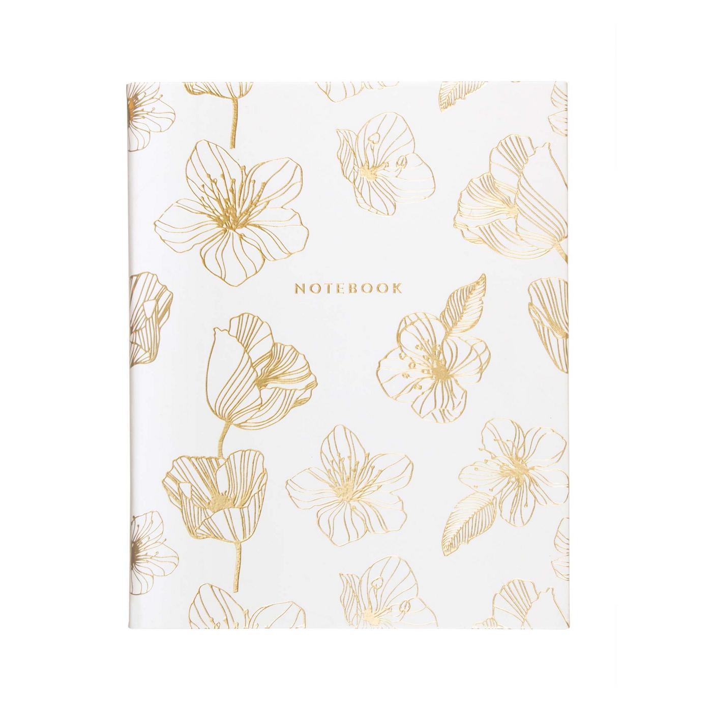 Eccolo Gold Flower Sketches Journal; image 1 of 3