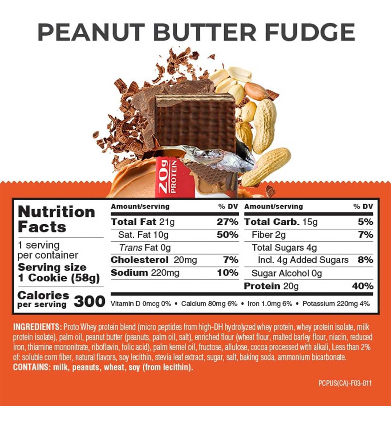 Power Crunch Pro 20g Protein Bars - Peanut Butter Fudge; image 5 of 5