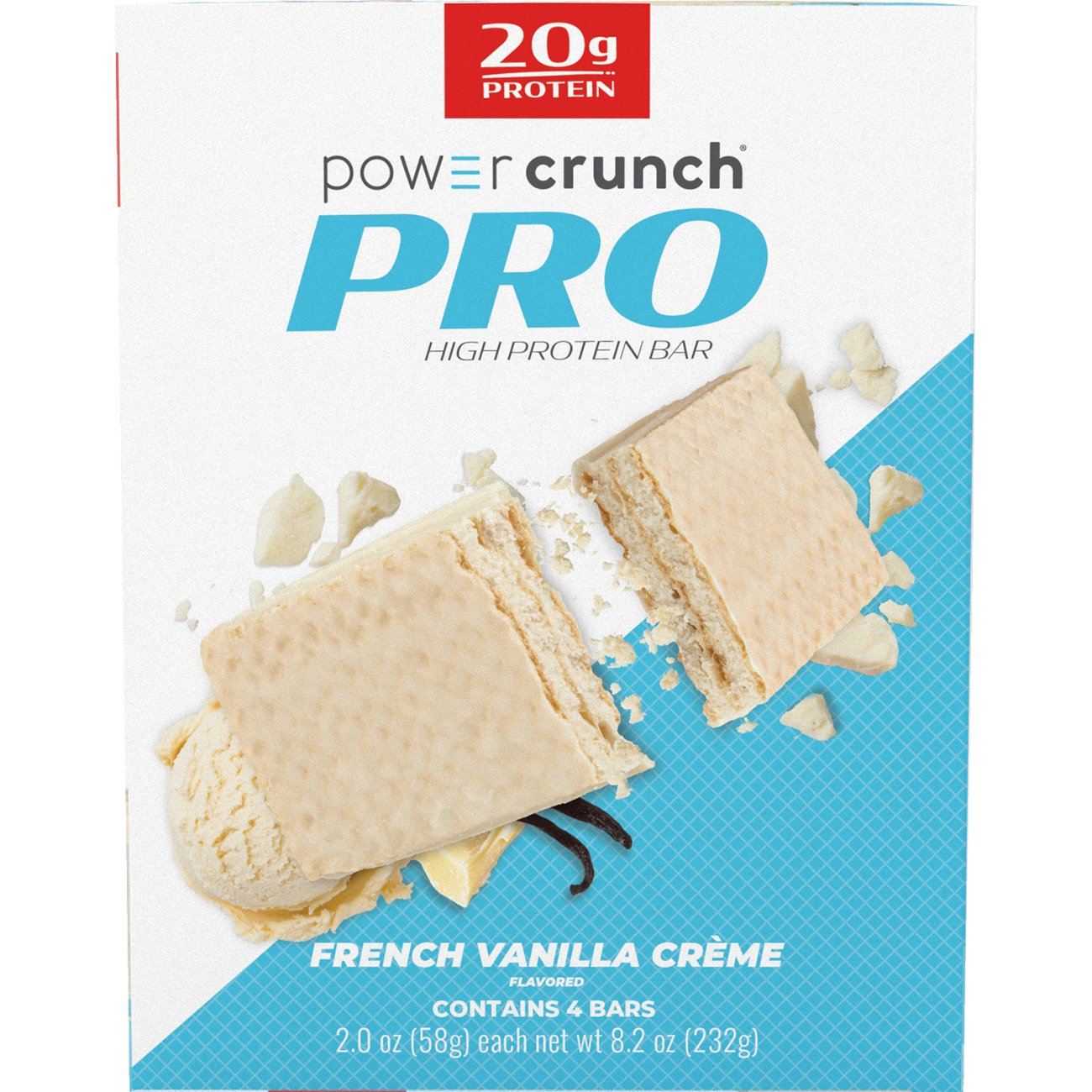 Power Crunch Pro French Vanilla Creme Energy Bars Shop Granola