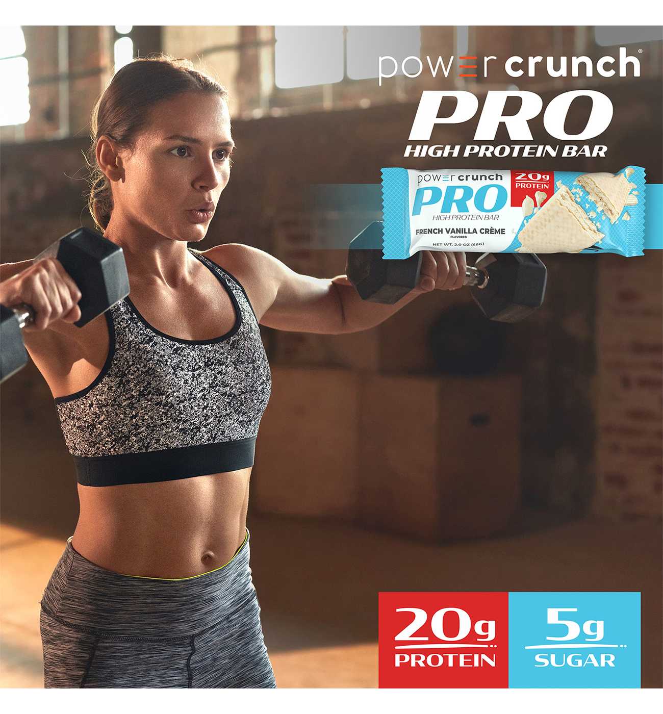 Power Crunch Pro 20g Protein Bars - French Vanilla Crème; image 2 of 5