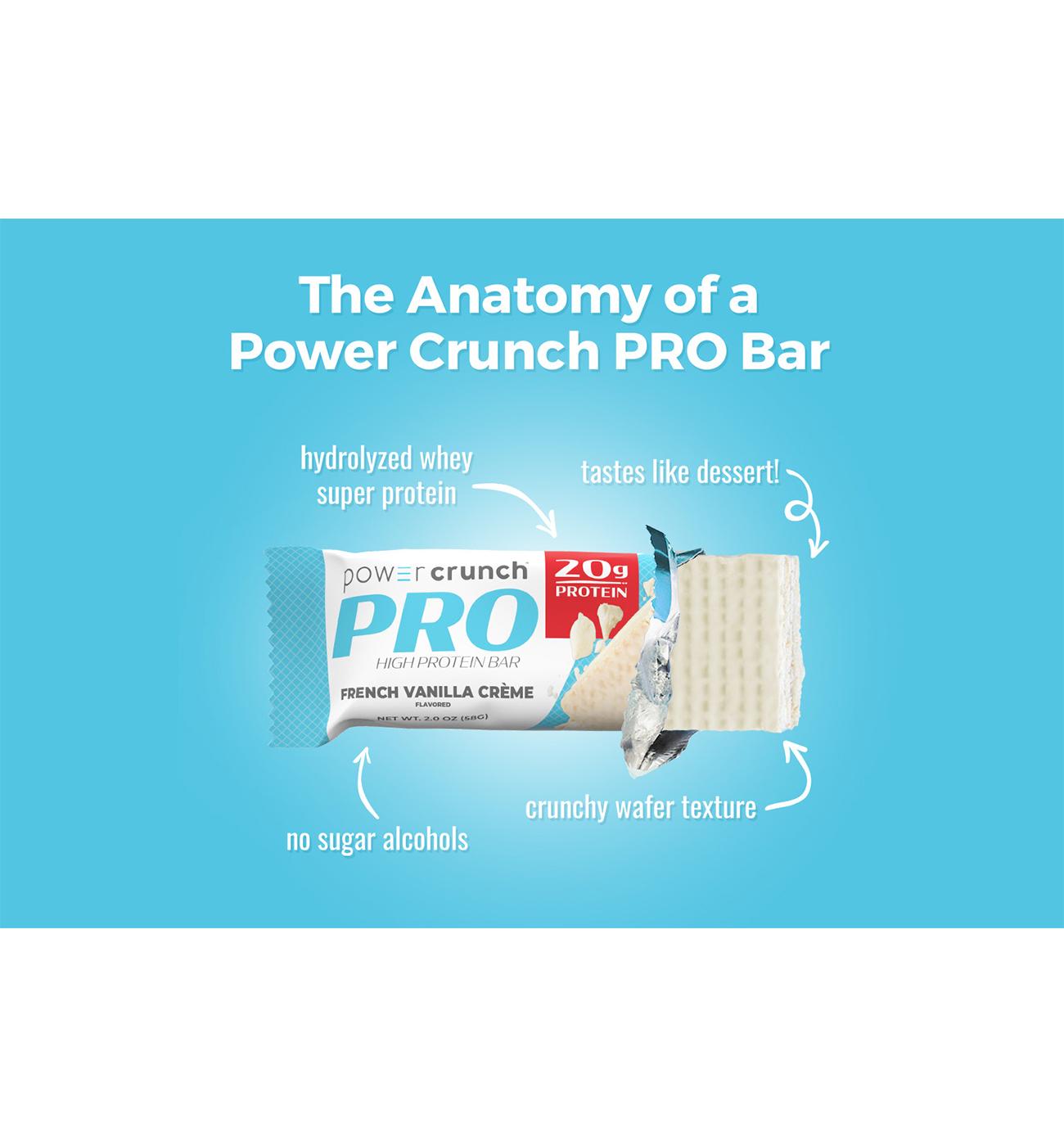 Power Crunch Pro 20g Protein Bars - French Vanilla Crème; image 4 of 5