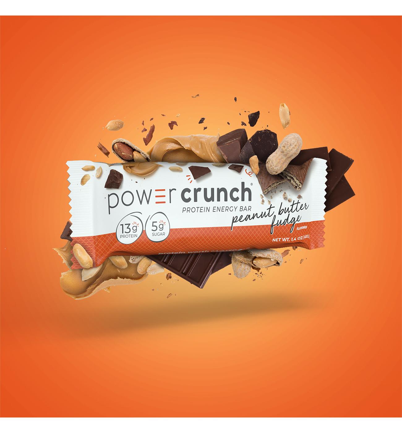 Power Crunch 13g Protein Energy Bars - Peanut Butter Fudge; image 4 of 6