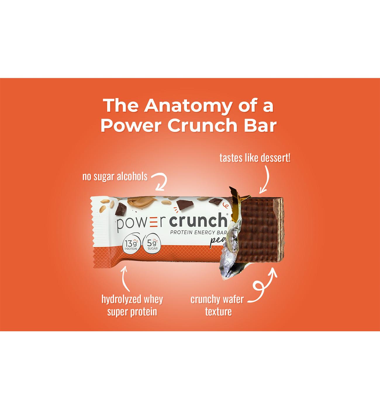 Power Crunch 13g Protein Energy Bars - Peanut Butter Fudge; image 5 of 6