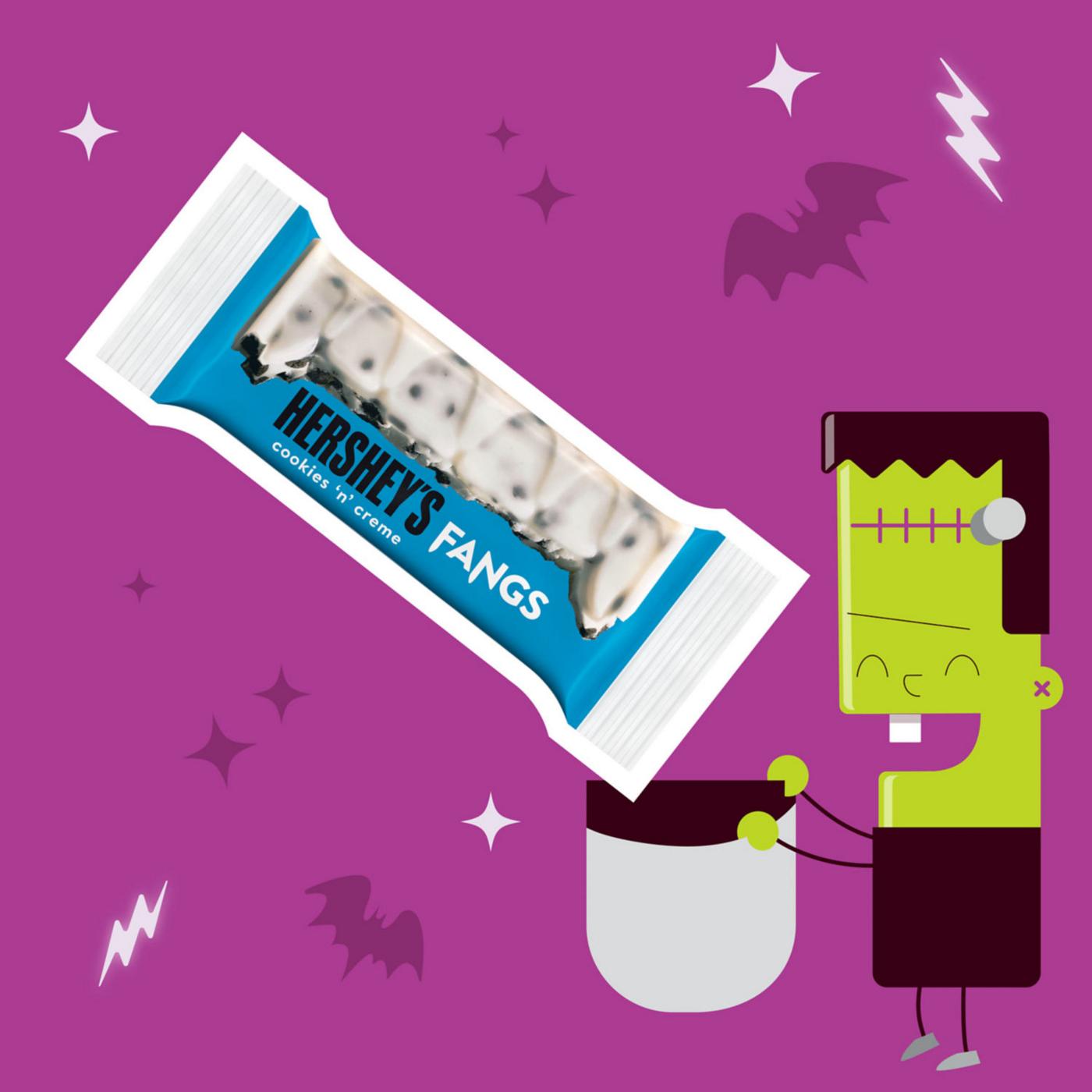 Hershey's Cookies 'n' Creme Fangs Halloween Candy; image 7 of 7