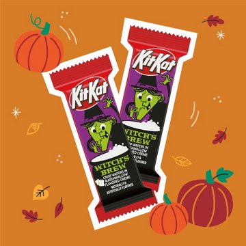 Kit Kat Marshmallow Flavored Creme Wafer Snack Size Halloween Candy