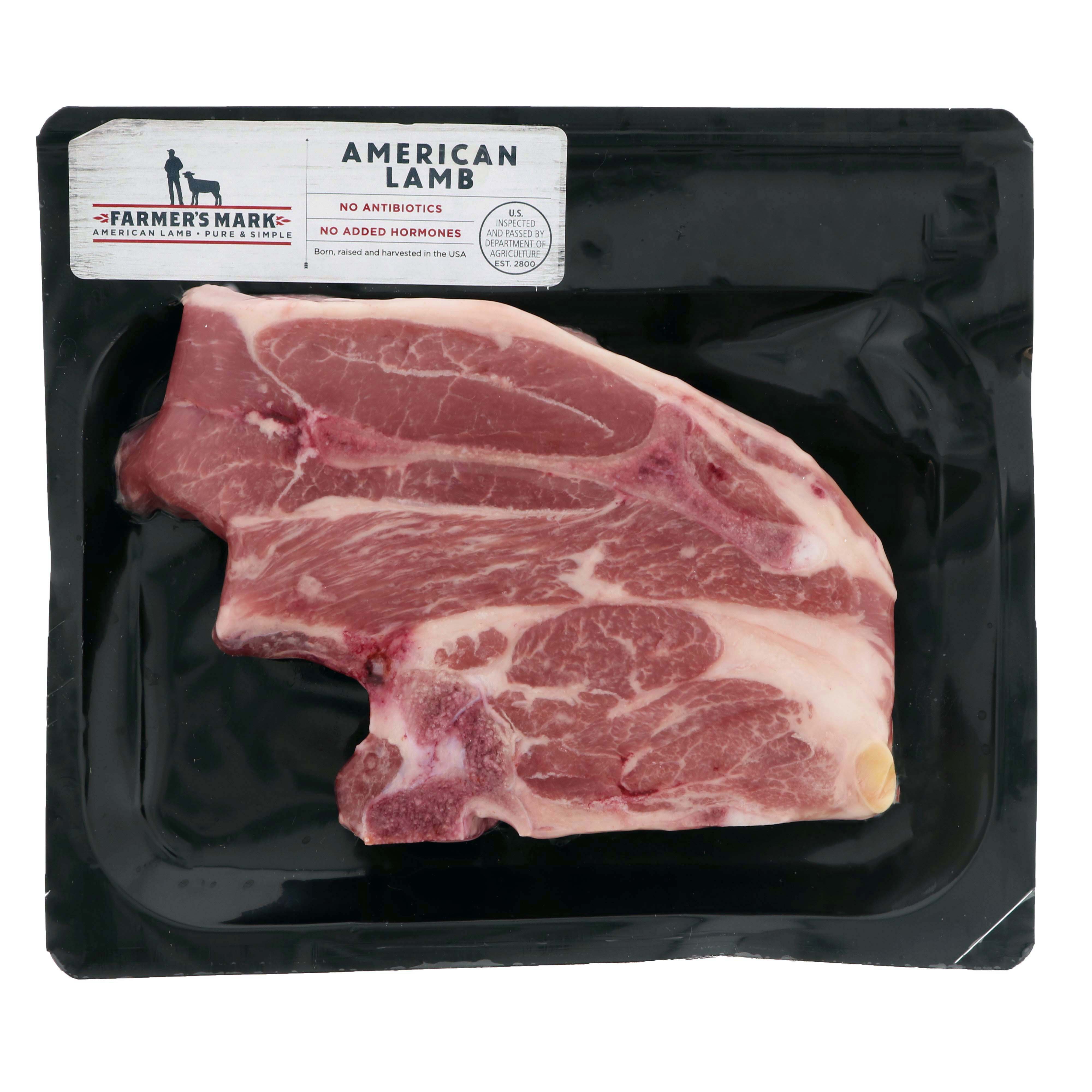 Save on Marcho Farms Lamb Shoulder Chops Bone-In All Natural Fresh Order  Online Delivery