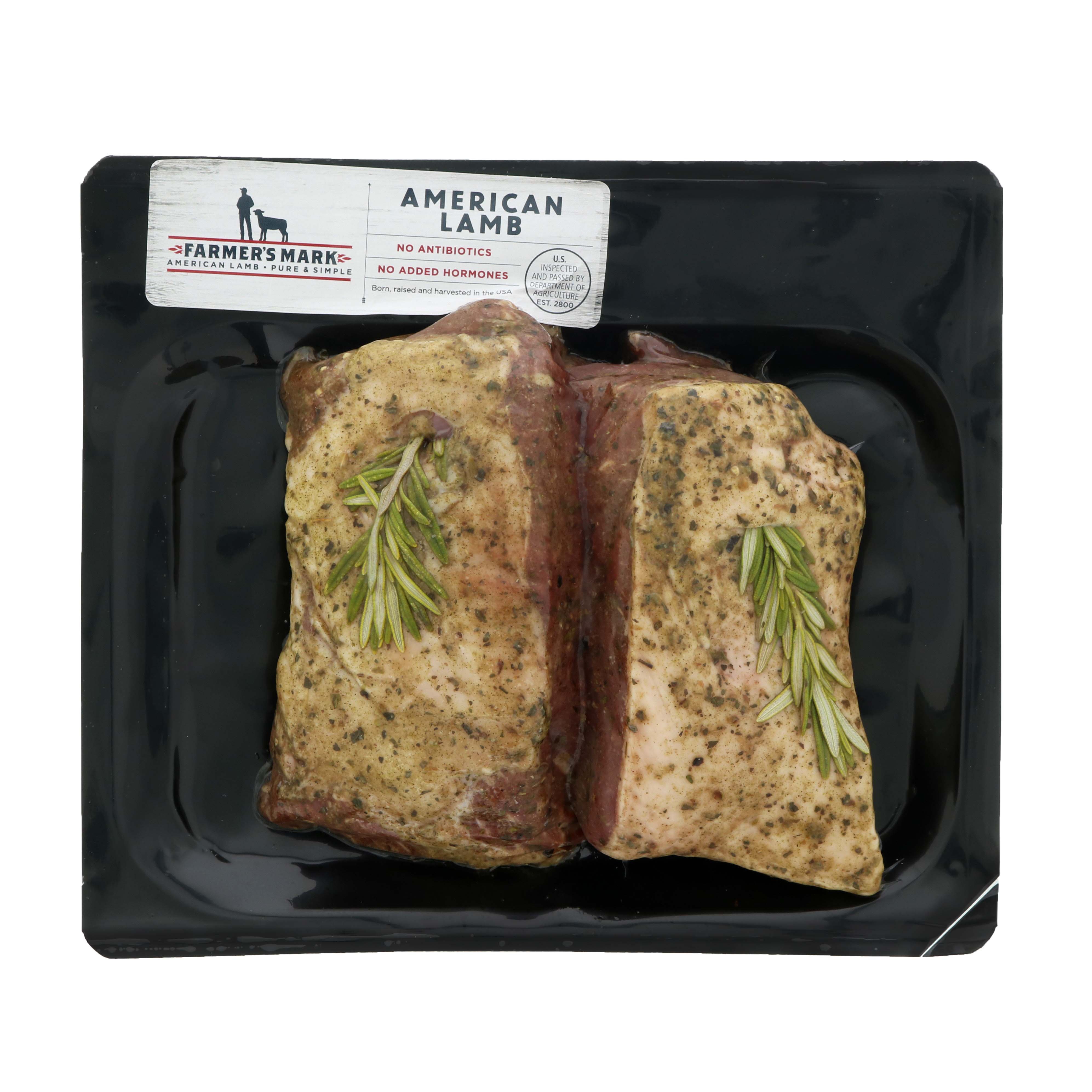 Superior Farms Garlic & Herb Seasoned Lamb Leg Steak Shop Lamb & Goat