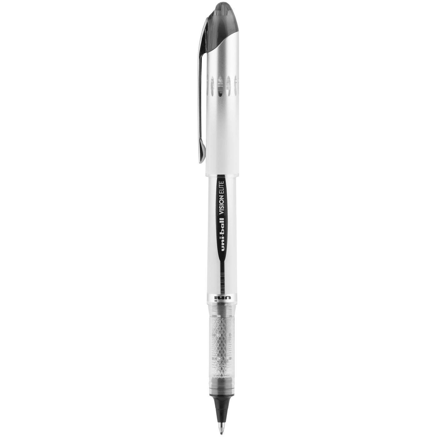 uniball Vision Elite Bold Rollerball Pens - Black Ink; image 4 of 5