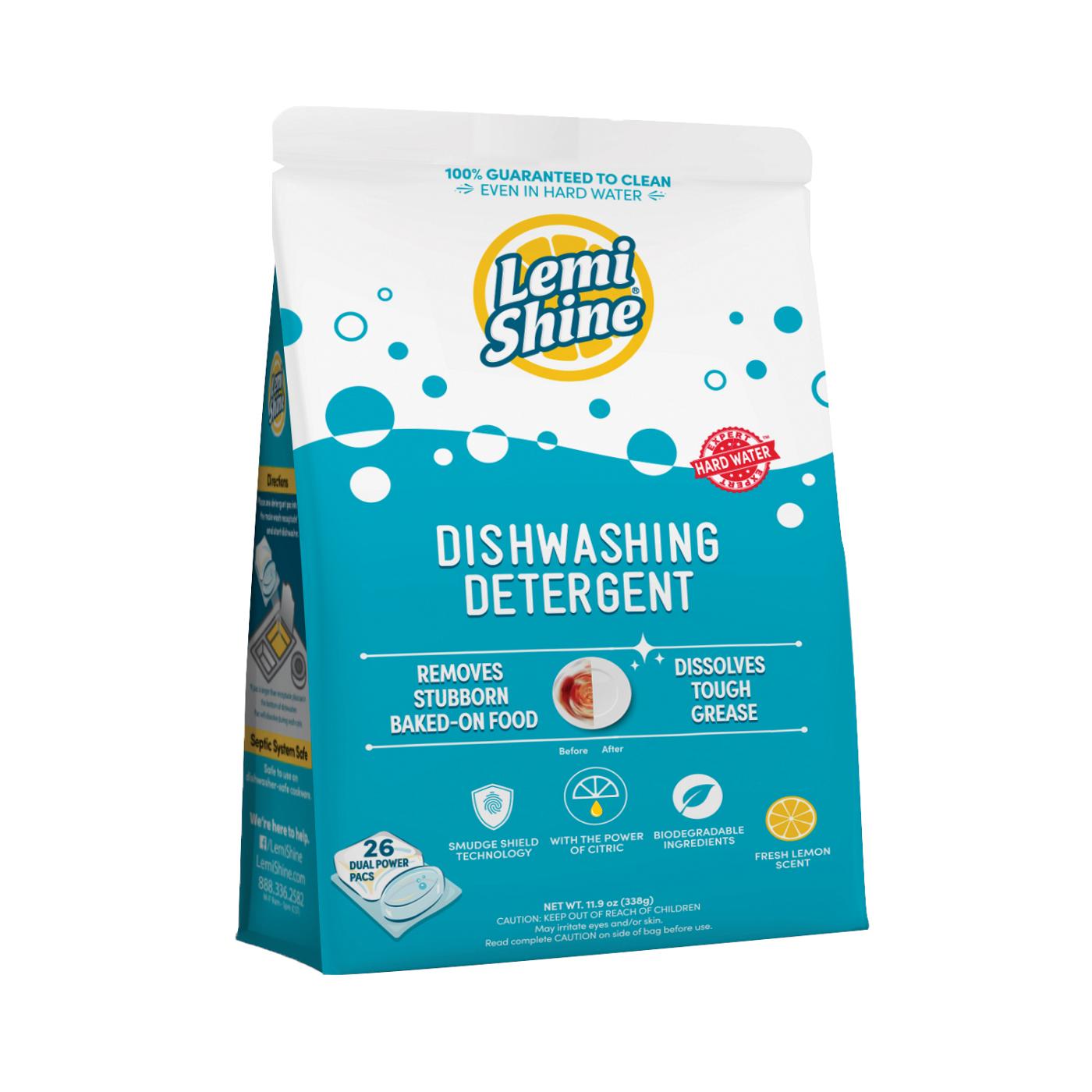 Lemi Shine Dishwashing Detergent Combo Pacs; image 5 of 6