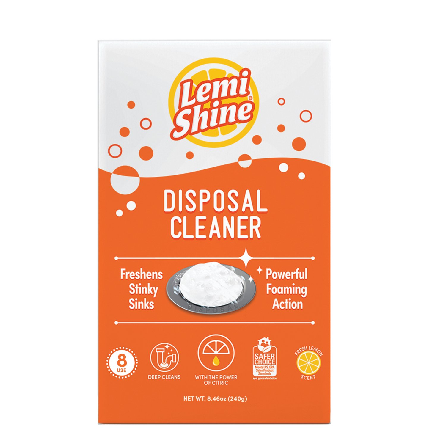Lemi Shine Garbage Disposal Cleaner 8 Pack Shop Cleaners at HEB