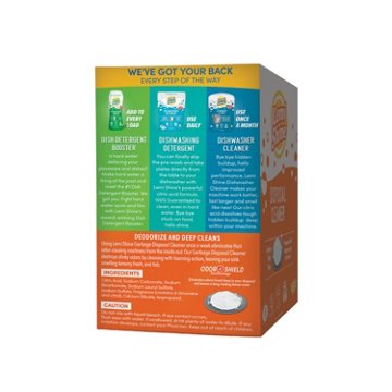 Lemi Shine Foaming Garbage Disposal Cleaner and Deodorizer Pods, 8.46 oz