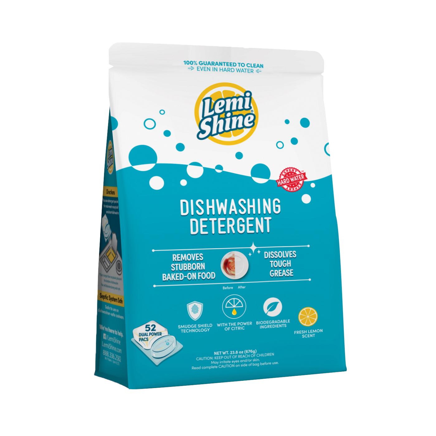 Lemi Shine Dishwashing Detergent Combo Pacs; image 2 of 6