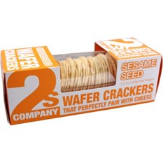 2s Company Sesame Wafer Crackers, 3.5 oz | Central Market - Really