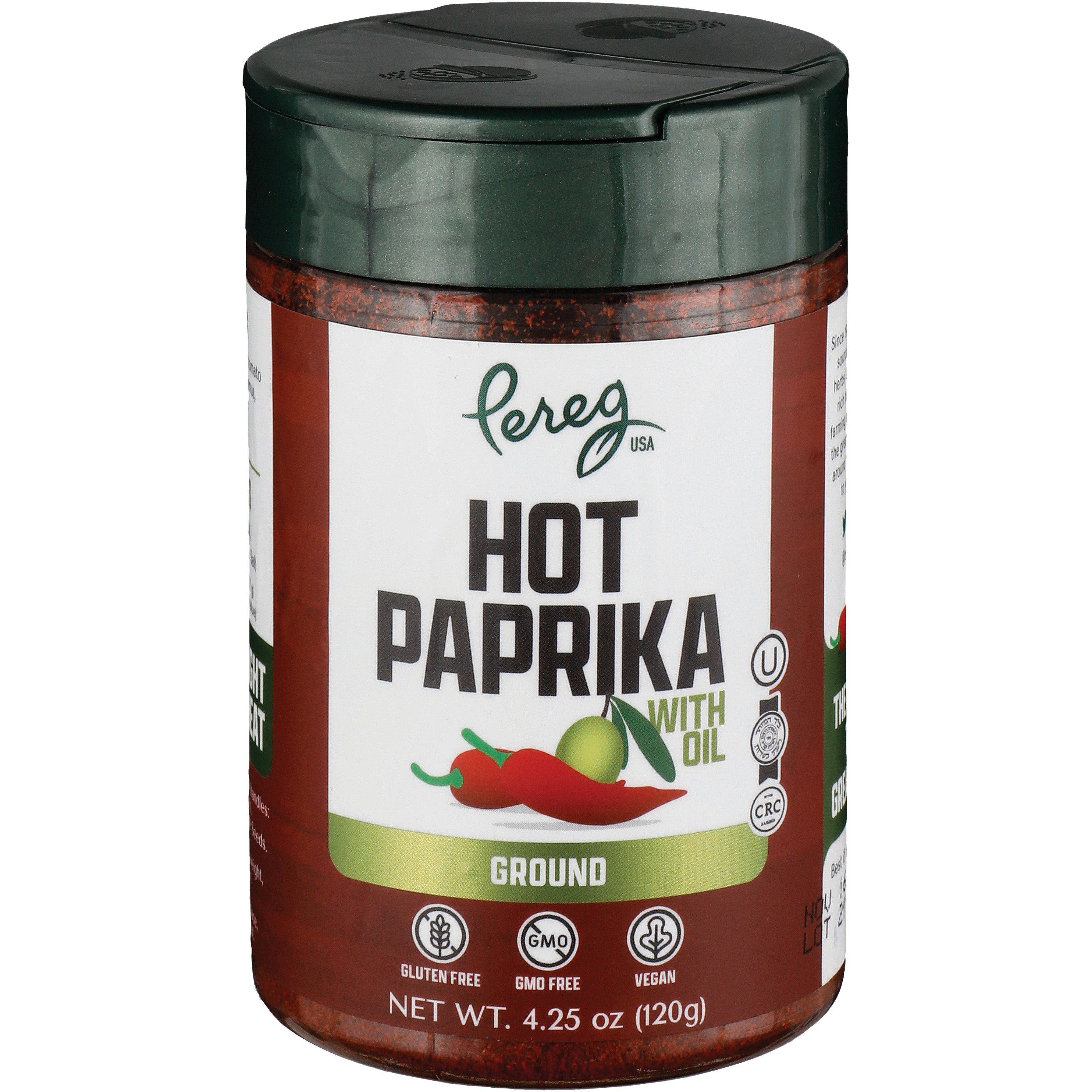 Pereg Hot Ground Paprika with Oil, Kosher Shop Herbs & spices at HEB