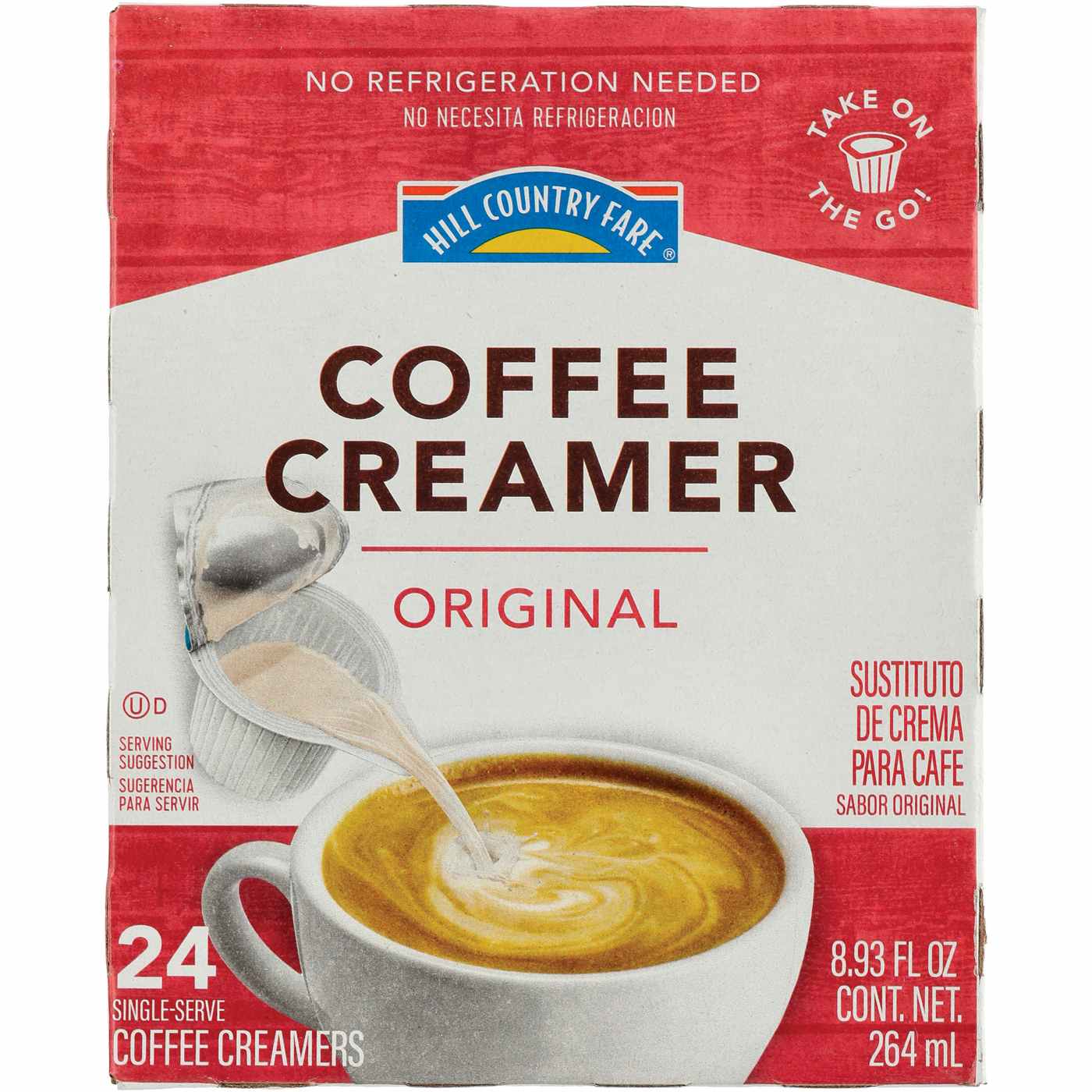 Hill Country Fare Coffee Creamer Single Serve Cups – Original; image 1 of 2