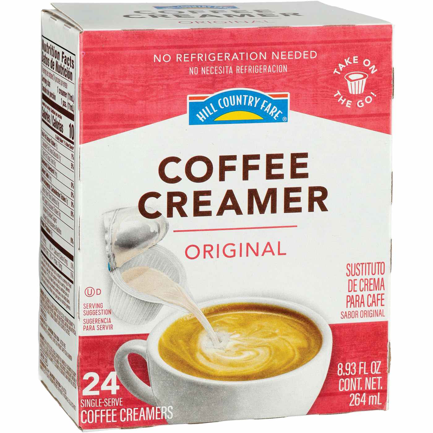 Hill Country Fare Coffee Creamer Single Serve Cups – Original; image 2 of 2