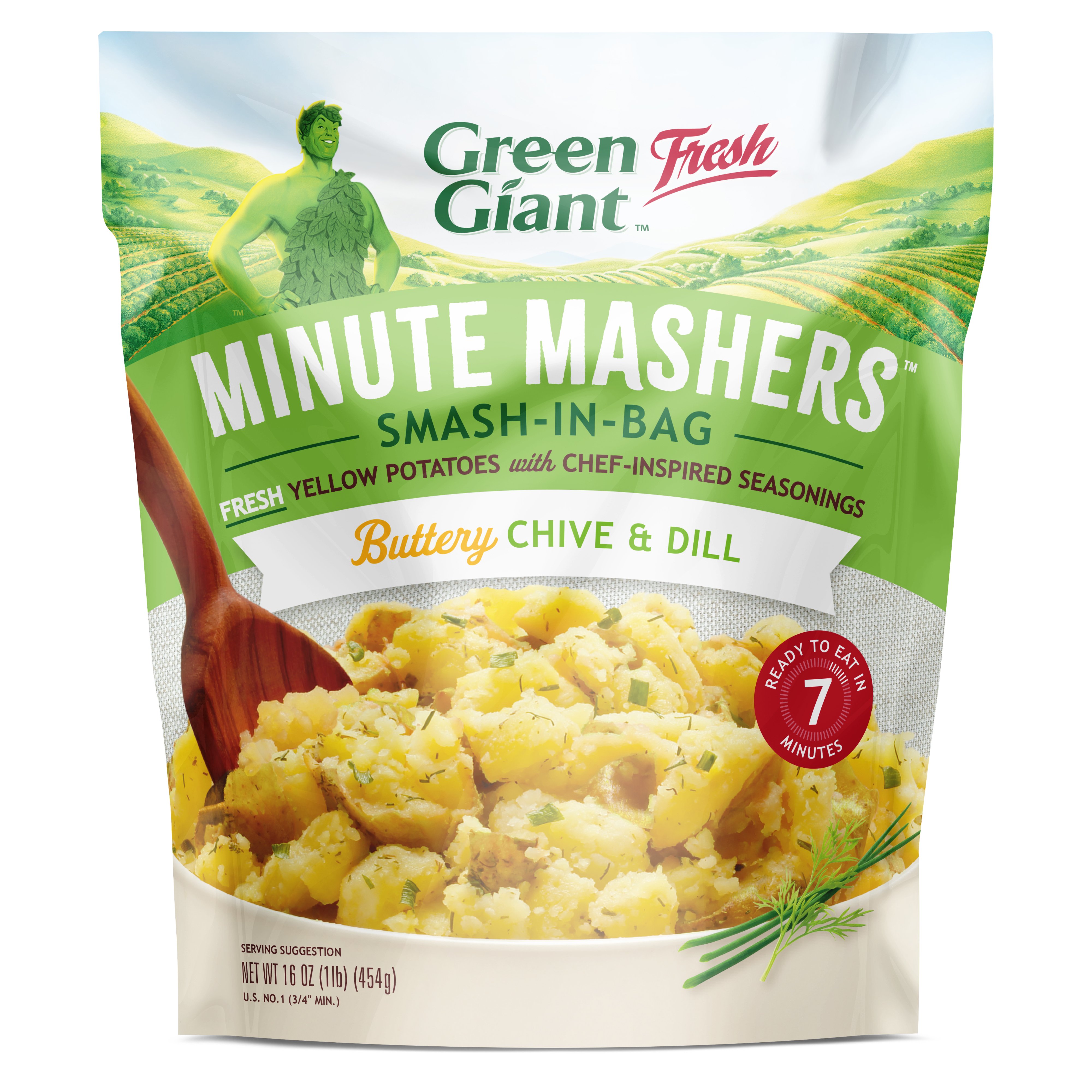 Green Giant Minute Masher Buttery Chive & Dill Shop Potatoes & Carrots at HEB