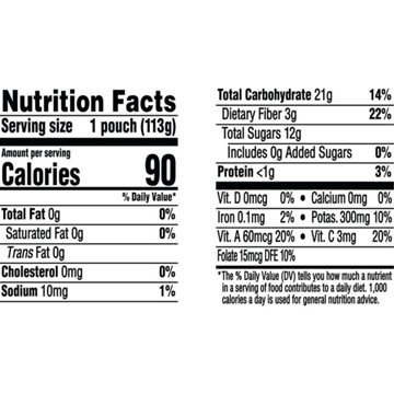 Happy Tot Super Bellies Stage 4 Immune+Digestive Support Bananas Baby Food Pouch