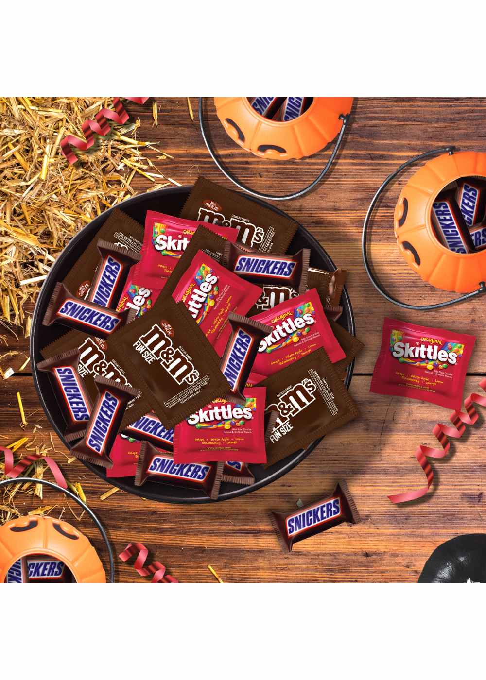 M&M'S, Snickers & Skittles Assorted Fun Size Halloween Candy; image 5 of 7