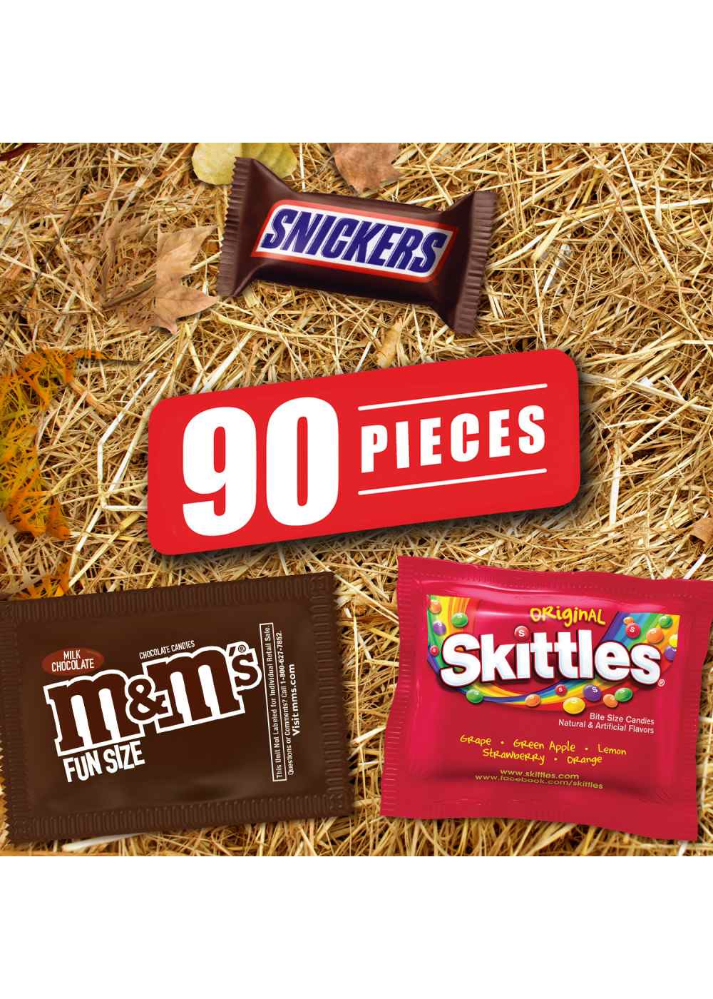 M&M'S, Snickers & Skittles Assorted Fun Size Halloween Candy; image 7 of 7