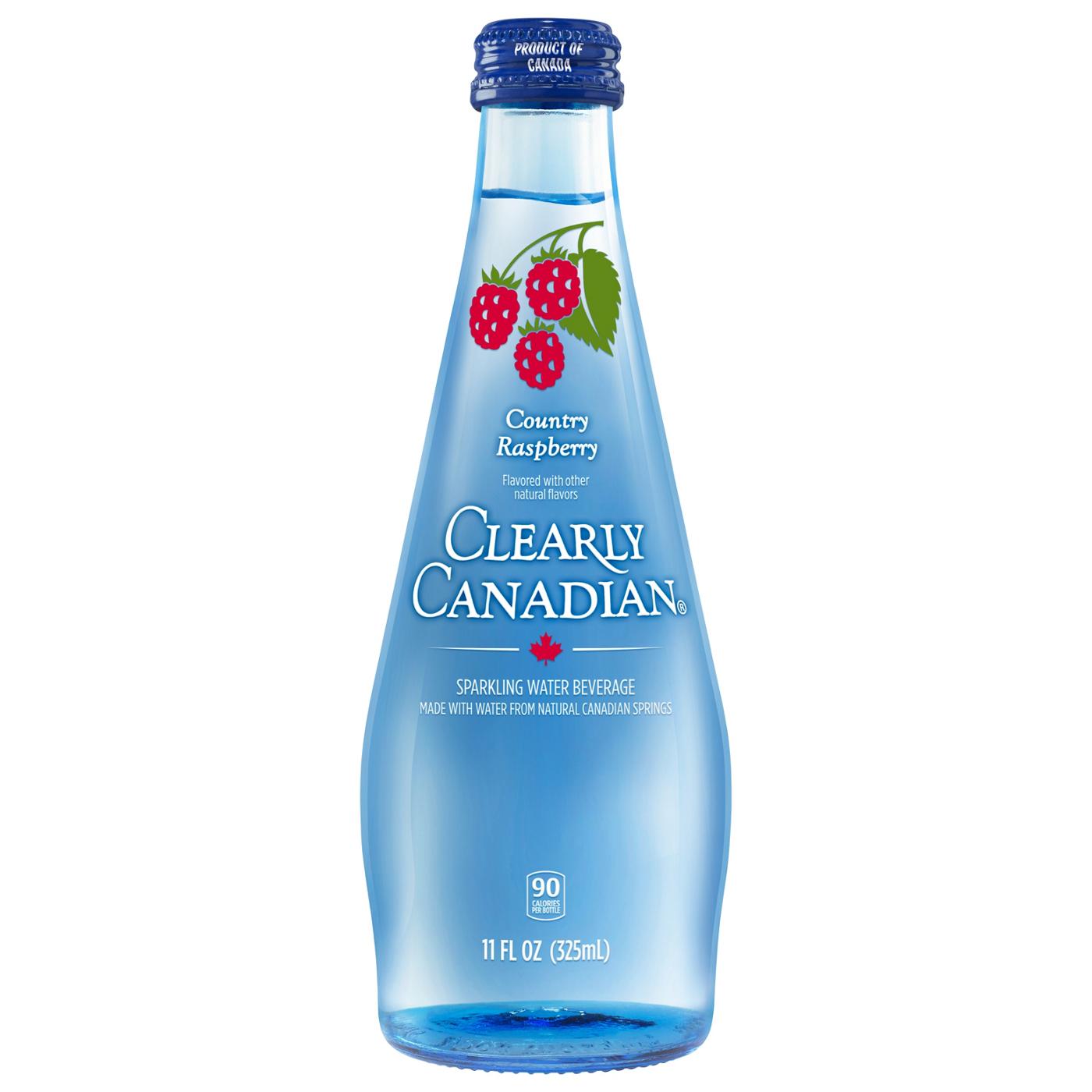 Clearly Canadian Country Raspberry Sparkling Water; image 1 of 3