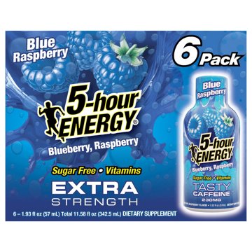 5-hour ENERGY Extra Strength Energy Shots - Blue Raspberry