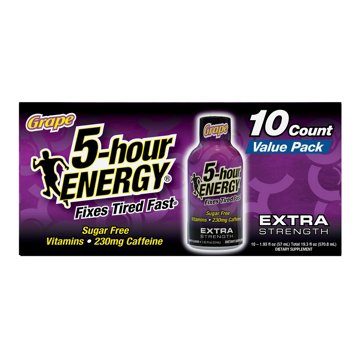 5-hour ENERGY Extra Strength Energy Shots - Grape
