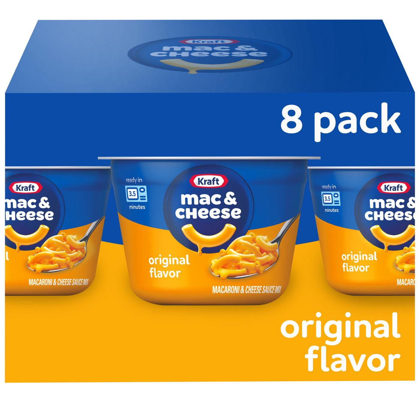 Kraft Original Flavor Macaroni & Cheese Cups - Shop Pantry Meals at H-E-B