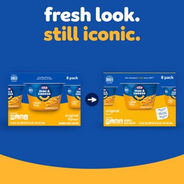Kraft Original Flavor Macaroni & Cheese Cups, 8 ct