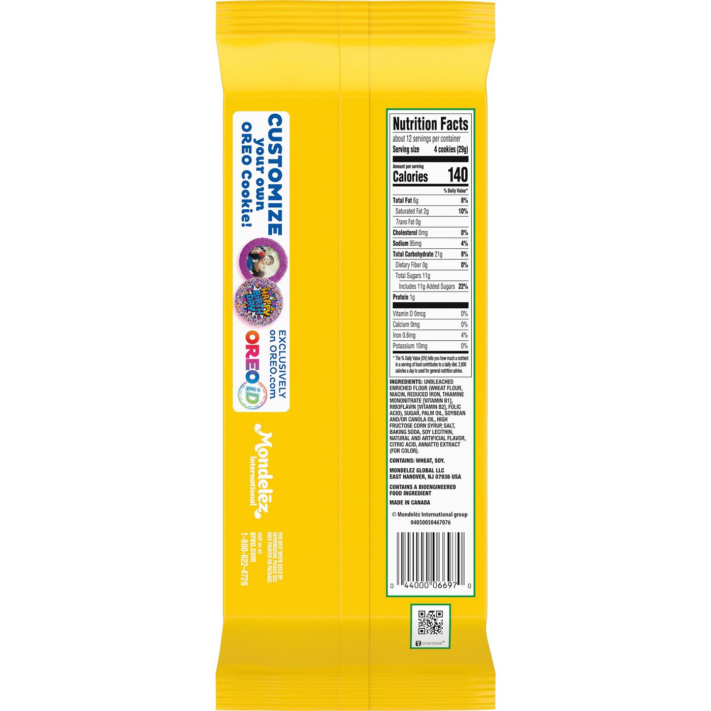 OREO Thins Lemon Creme Sandwich Cookies Family Size; image 4 of 14