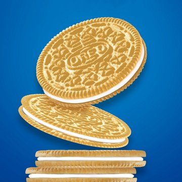 OREO Thins Golden Sandwich Cookies - Family Size