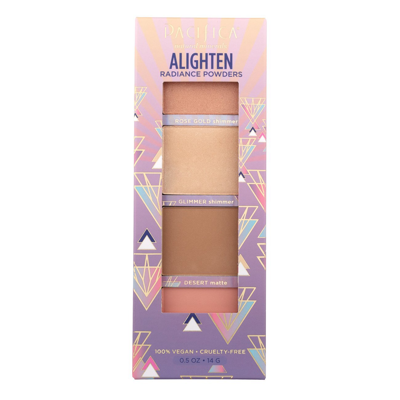 Pacifica Alighten Natural Radiance Powders Palette Shop Blush at HEB