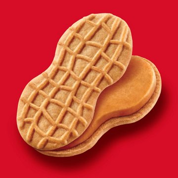 Nutter Butter Double Nutty Peanut Butter Sandwich Cookies - Family Size, 15.2 oz