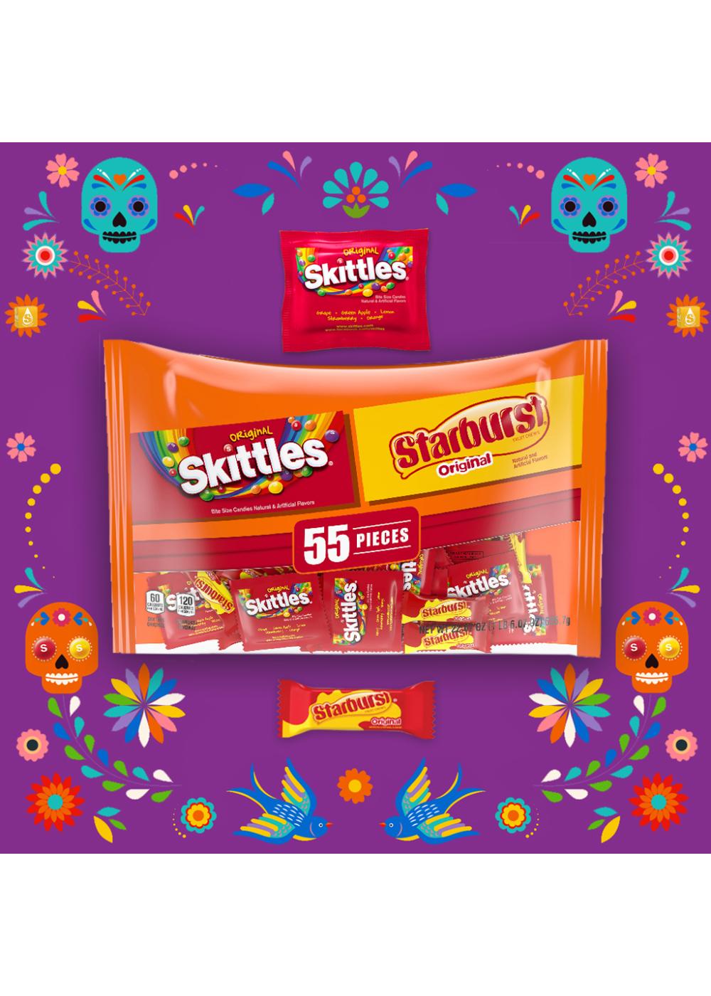 Mars (Skittles & Starburst Original) Halloween Candy Bag; image 6 of 7