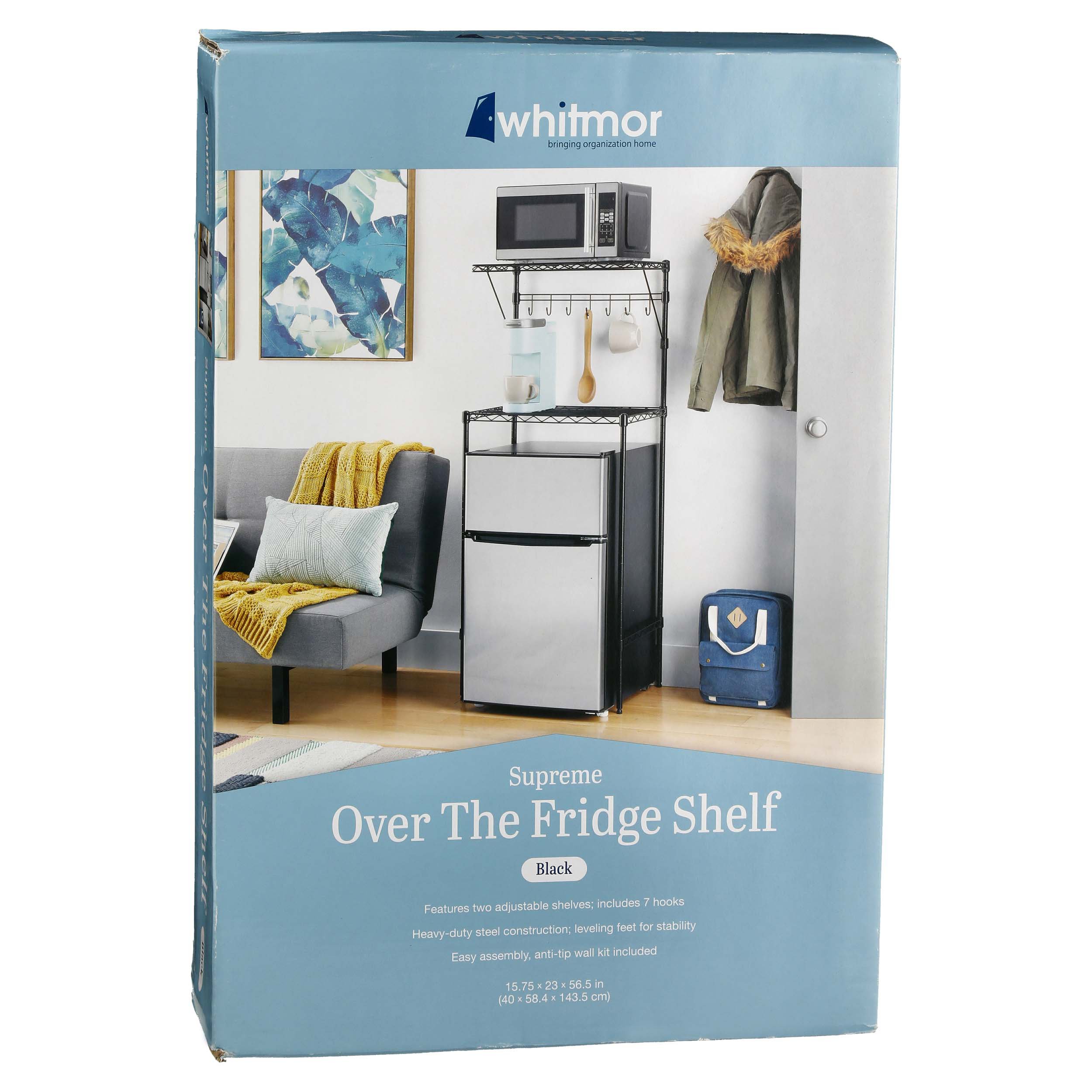 Whitmor Supreme Over The Fridge Shelf Shop Closet & Organizers at HEB