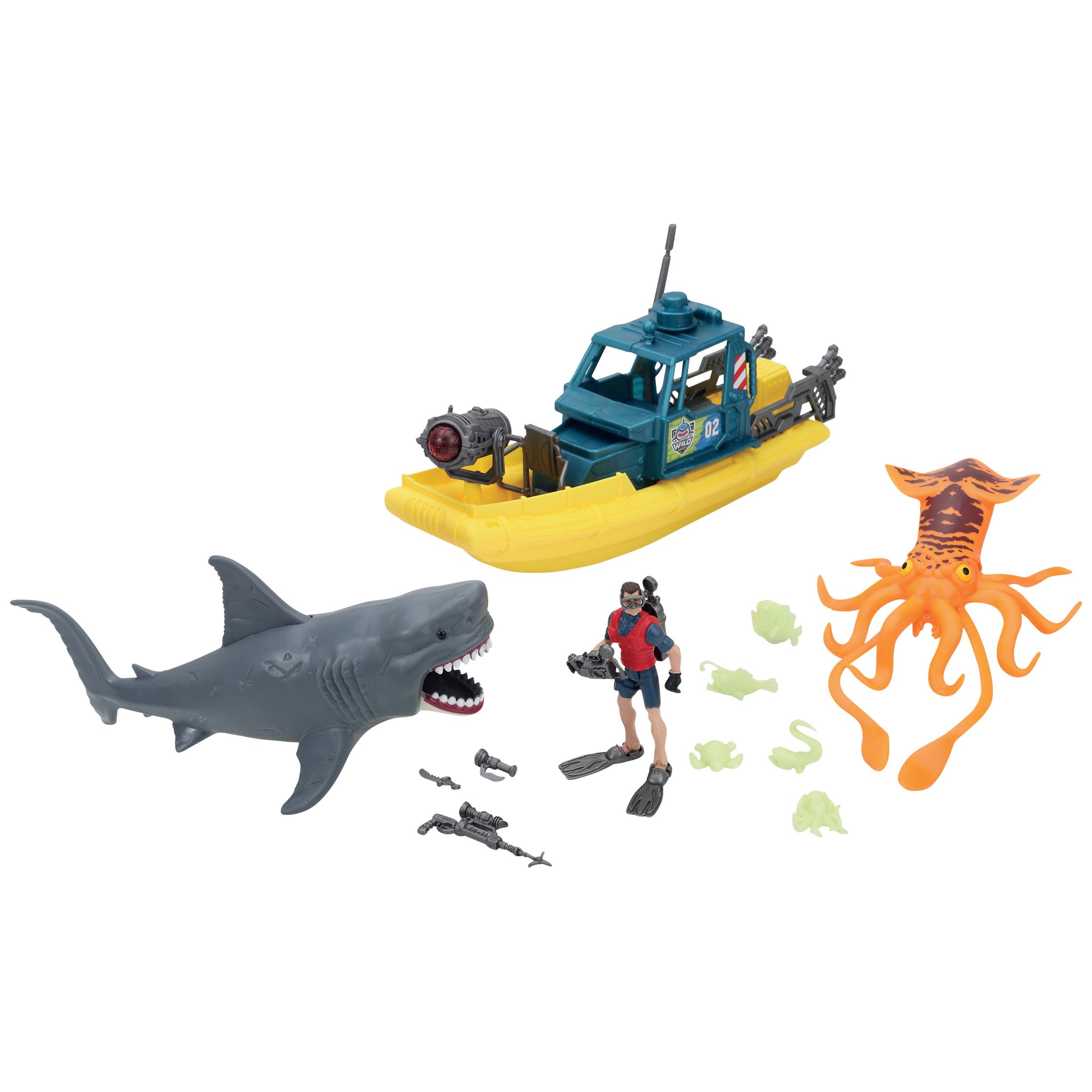 Wild Quest Ocean Playset - Shop Playsets at H-E-B