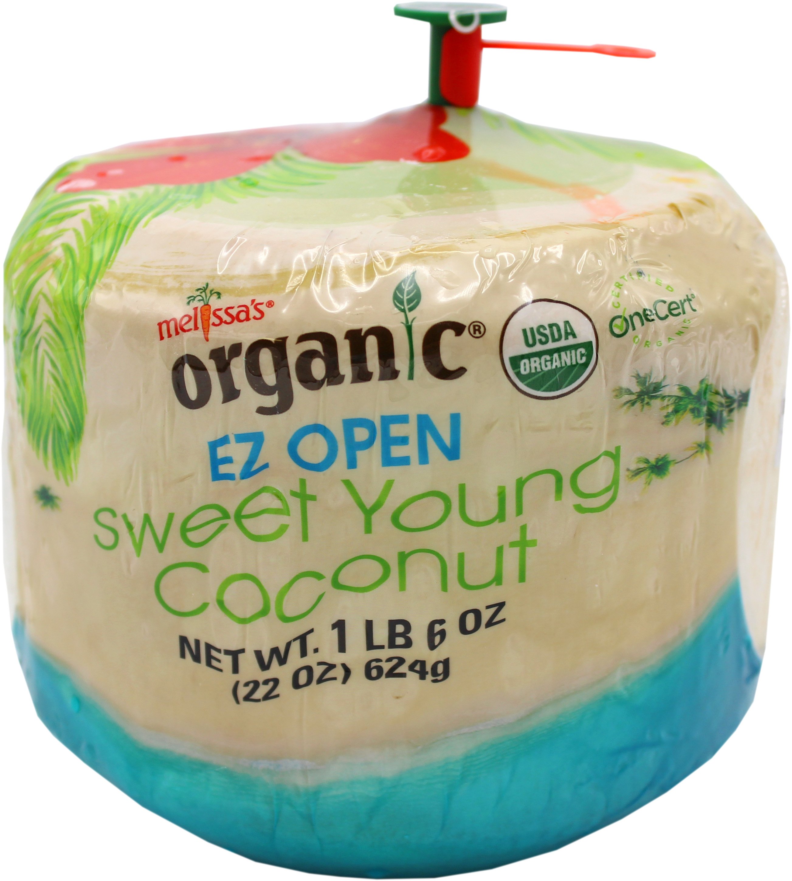 Melissa's Organic EZ Open Sweet Young Coconut, 22 oz | Central