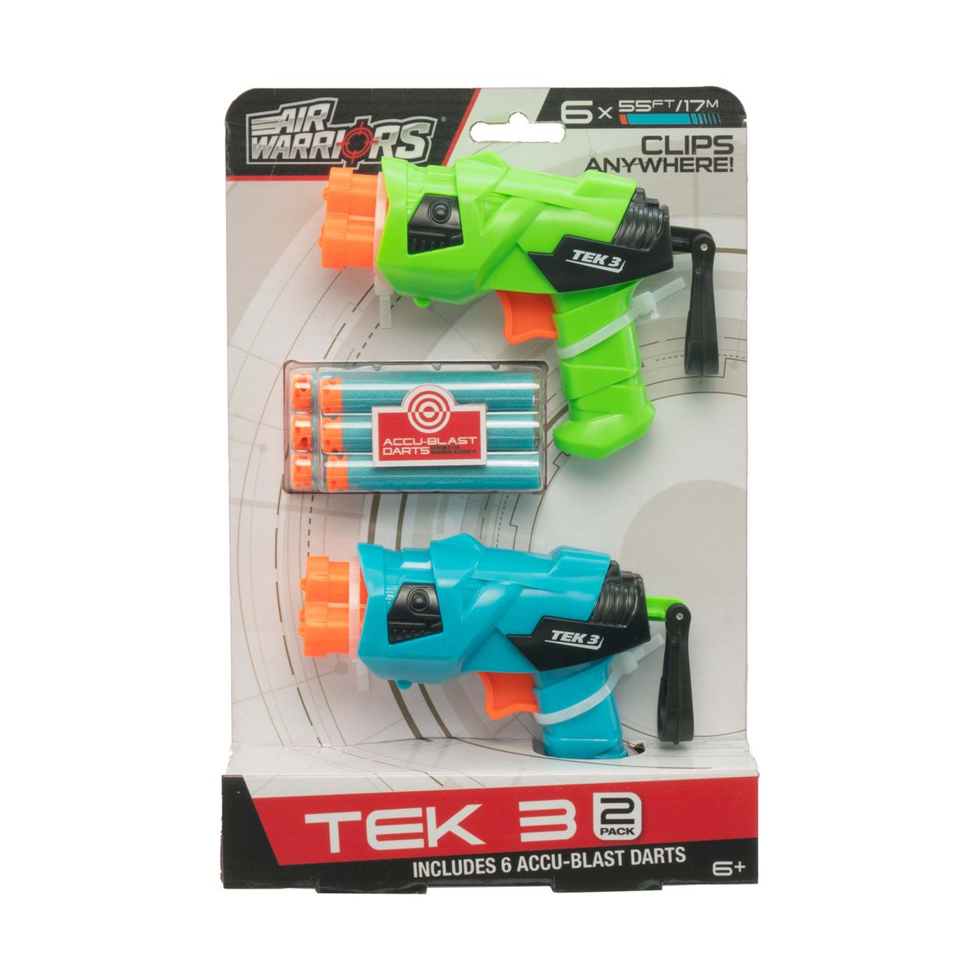 Air Warriors Tek 3 Dart Blasters; image 1 of 5