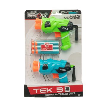 Air Warriors Tek 3 Dart Blasters, 2 pk